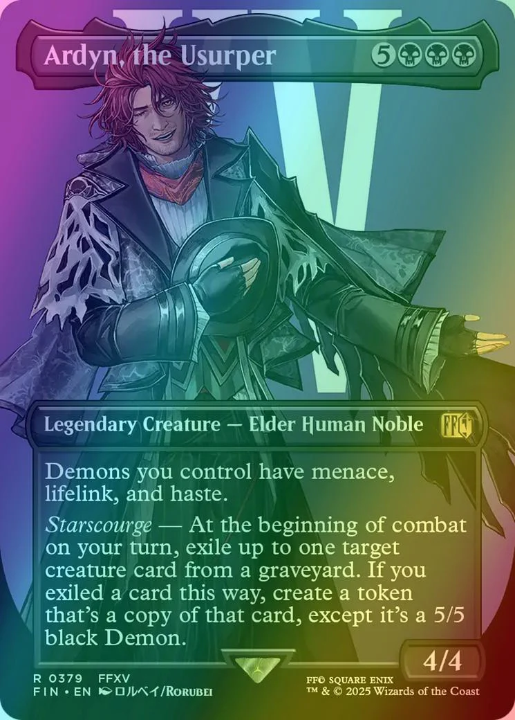 Ardyn, the Usurper [379] [Borderless] [Character] [FINAL FANTASY] [Foil]