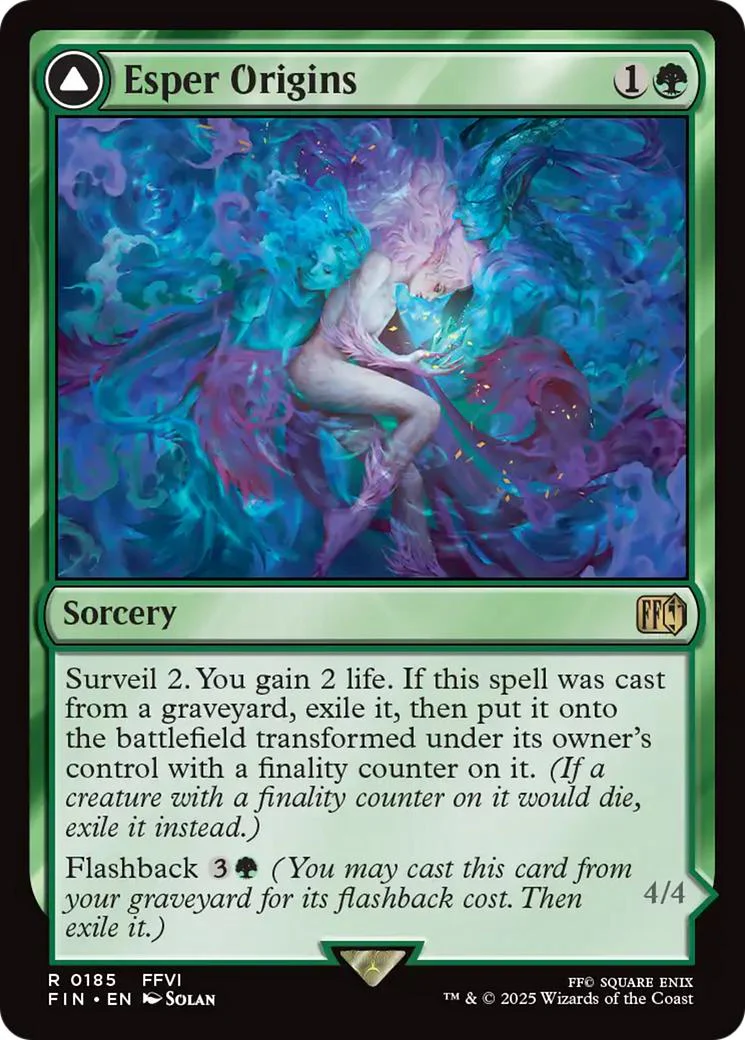 Esper Origins // Summon: Esper Maduin [185] [FINAL FANTASY] [Non-Foil]