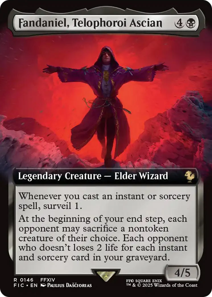 Fandaniel, Telophoroi Ascian [146] [Extended Art] [FINAL FANTASY: Commander] [Non-Foil]