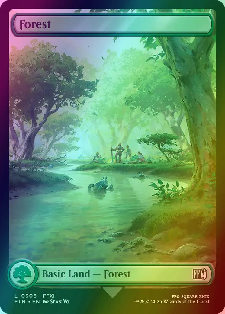 Forest [308] [Full Art] [FINAL FANTASY] [Foil]