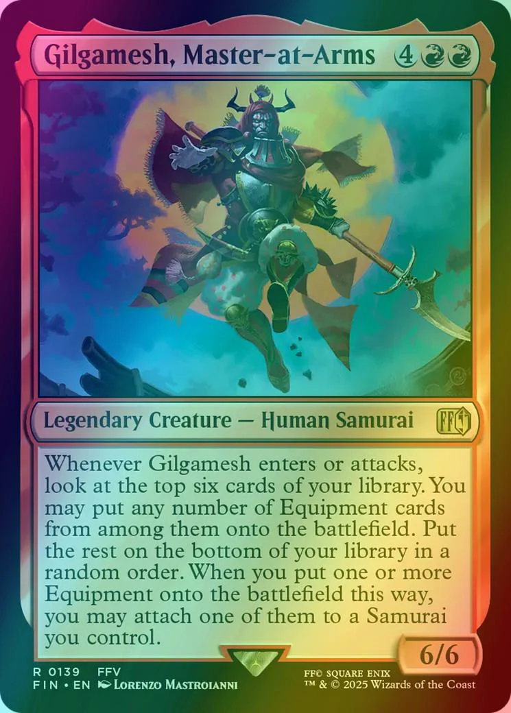 Gilgamesh, Master-at-Arms [139] [FINAL FANTASY] [Foil]