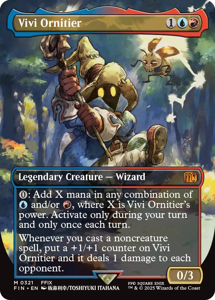 Vivi Ornitier [321] [Borderless] [FINAL FANTASY] [Non-Foil]