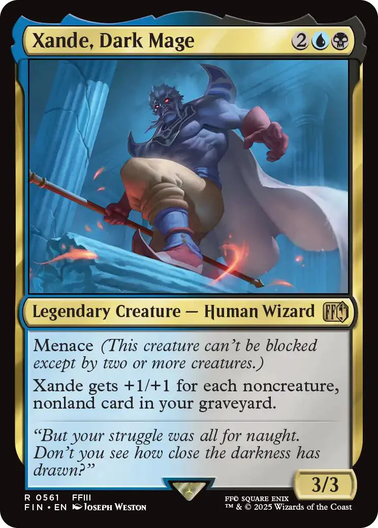 Xande, Dark Mage [561] [Starter Kit Exclusive] [FINAL FANTASY] [Non-Foil]